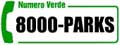 Numero Verde Parks.it 8000-PARKS su tastiera alfanumerica