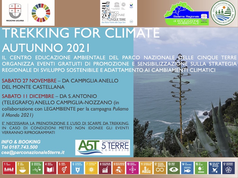 Trekking for Climate: Da S. Antonio (Telegrafo) Anello Campiglia-Nozzano