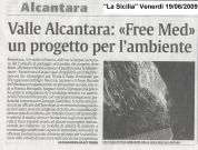 Valle Alcantara: 'FREE MED' un progetto per l'ambiente