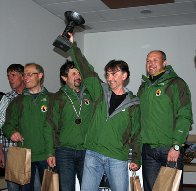 La squadra premiata (Foto: Giovanni Bracotto)