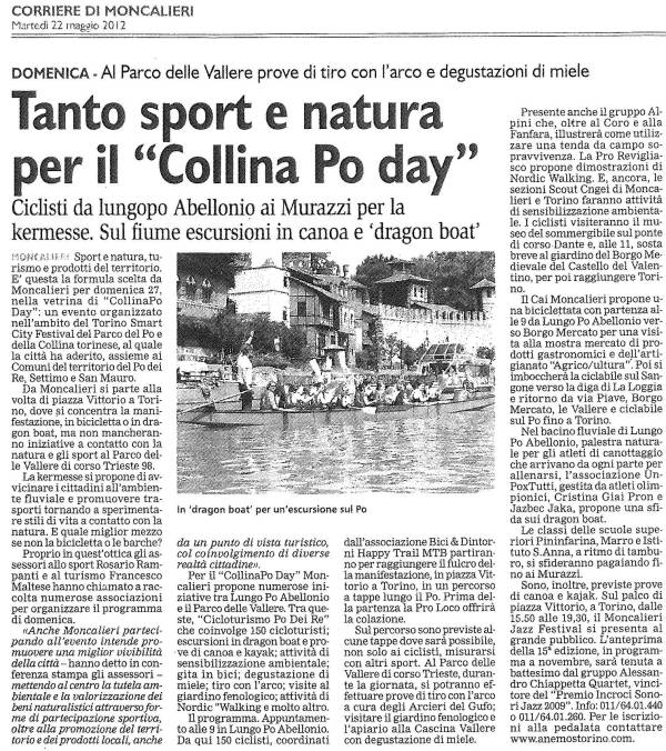 Tanto sport e natura per il 'Collina Po Day'