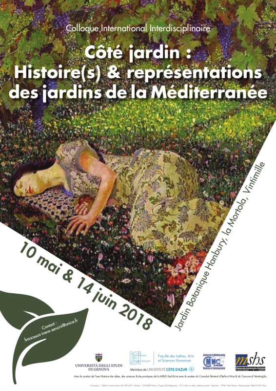 Convegno Internazionale interdisciplinare  'Côté jardin: Storia, storie e rappresentazioni dei giardini del Mediterraneo'
