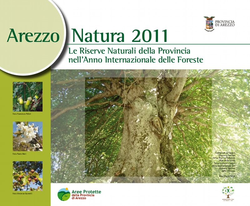 Calendario - Arezzo Natura 2011: le Riserve Naturali della Provincia nell'Anno Internazionale delle Foreste