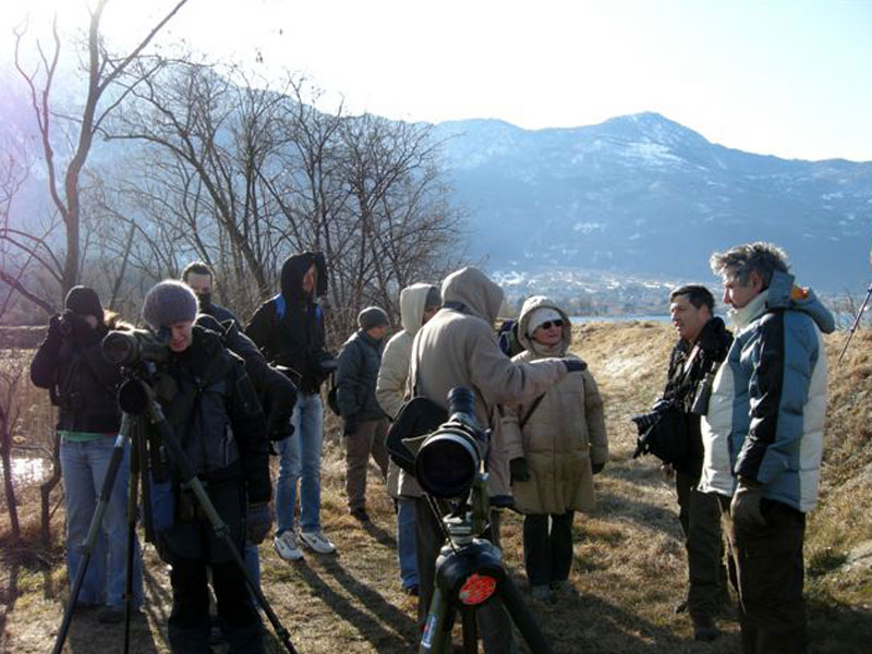 Domenica 31 gennaio 2010 la prima escursione guidata invernale nella Riserva