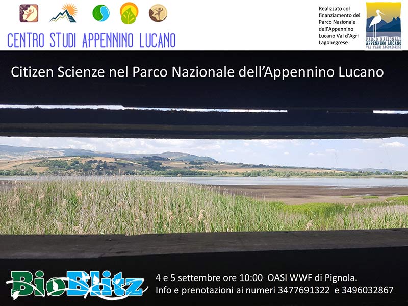Al via i primi due appuntamenti di Citizen Scienze nel Parco Nazionale dell'Appennino Lucano