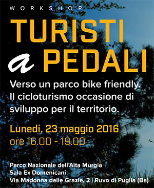 Turisti a pedali - Un workshop per il cicloturismo nei Parchi