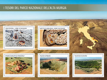 Nella Giornata Europea dei Parchi nascono i francobolli dedicati al Parco Nazionale dell'Alta Murgia