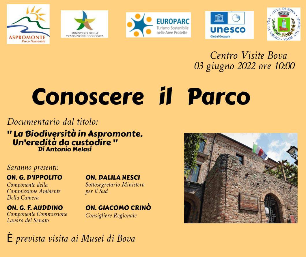 Parco Aspromonte, venerdì presentazione del documentario sulla biodiversità con i rappresentanti del Parlamento e del consiglio regionale