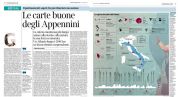 Corriere della Sera: 'Le carte buone dell'Appennino'
