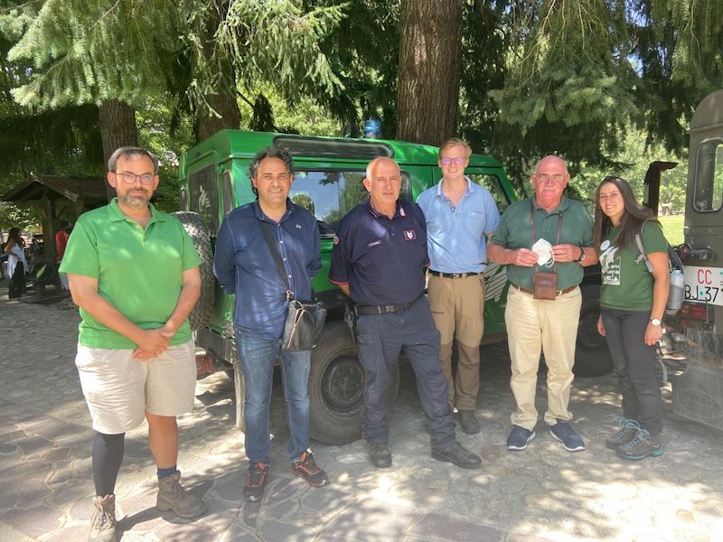 Dottori Forestali e proprietari boschivi tedeschi ed austriaci in visita nel Parco Nazionale della Sila per confrontarsi sulla gestione dei boschi di pino laricio