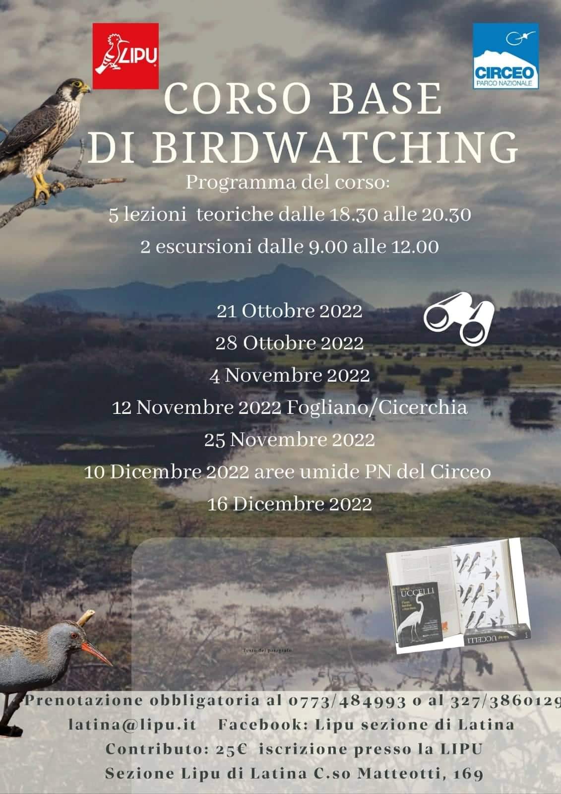 Corso Base di Birdwatching