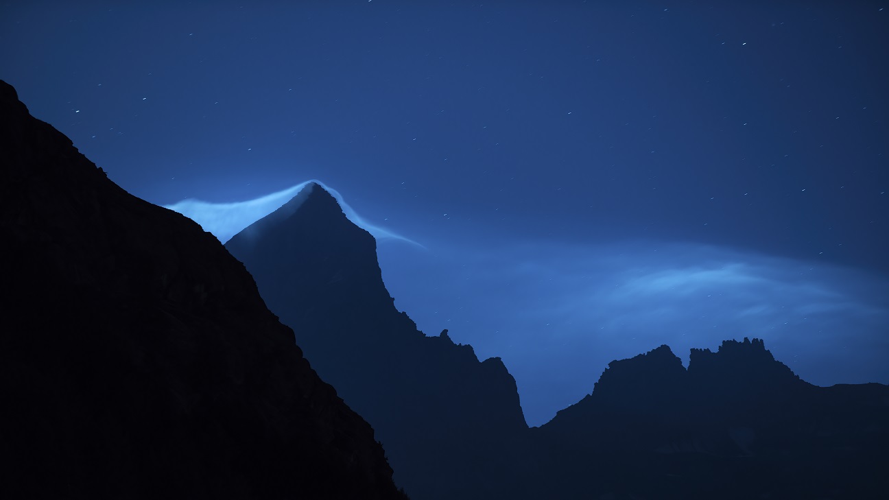 2. Velo di nuvole.Valsavarenche (Wolkenschleier, Valsavarenche) von Luca Nasigrosso