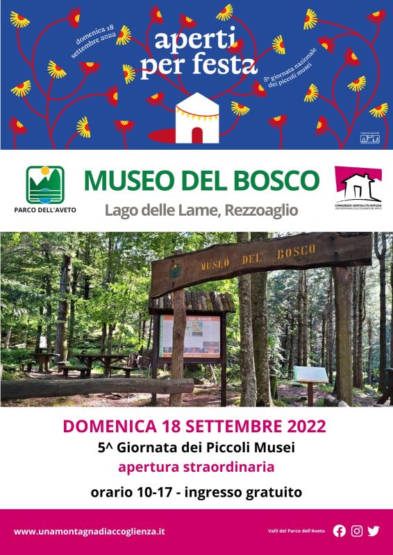 Apertura straordinaria del Museo del Bosco al Lago delle Lame