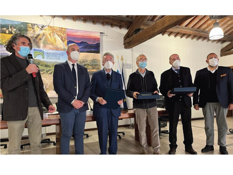 Conferenza stampa di fine anno al Parco Regionale dei Colli Euganei