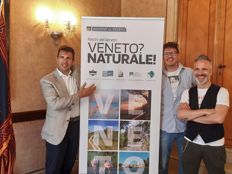 Campagna di promozione e dei Parchi della Regione Veneto. Marco & Pippo e contest fotografico per 'Veneto? Naturale!'