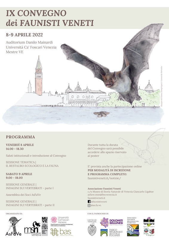 IX Convegno dei Faunisti Veneti, 8-9 Aprile 2022