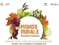 Mondorurale 2018, esperienze, itinerari, modelli per un agricoltura sostenibile