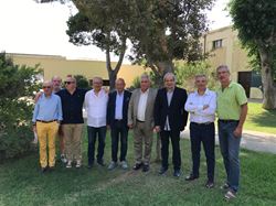 Festes 31 de agost, delegazione istituzionale catalana in visita a Casa Gioiosa