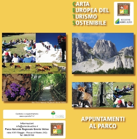 Carta Europea per il Turismo Sostenibile nelle aree protette (CETS) secondo appuntamento