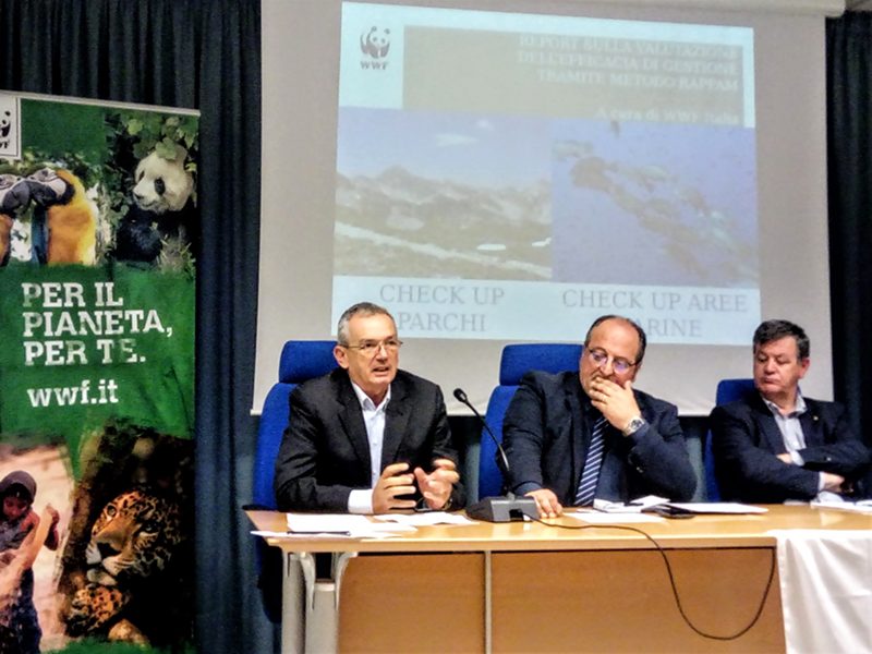 Check up 2018 del WWF sui parchi e le aree marine protette presentato a Pescara