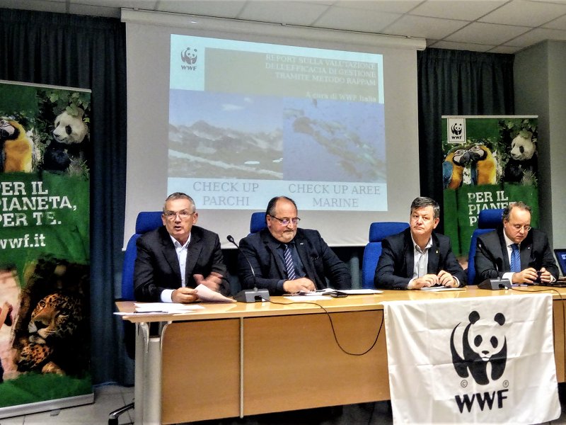 Check up 2018 del WWF sui parchi e le aree marine protette presentato a Pescara