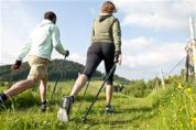 Nordic Walking, inaugurati cinque percorsi nel parco reale