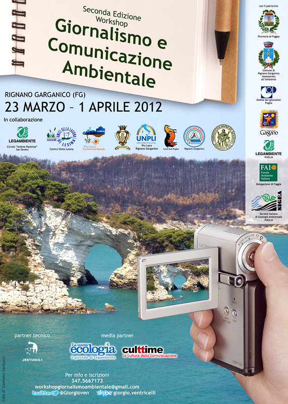 Seconda edizione del workshop 'Giornalismo e Comunicazione Ambientale'