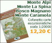 Monte Alpi, Monte La Spina, Bosco Magnano, Monte Caramola