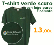 T-shirt verde scuro PR Delta Po Emilia-Romagna