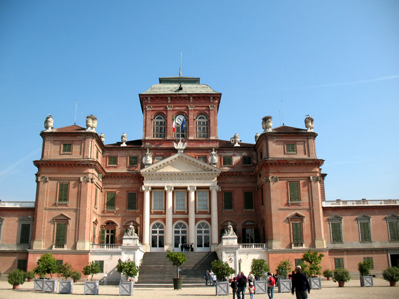 (7358)The façade of Racconigi Royal Castle