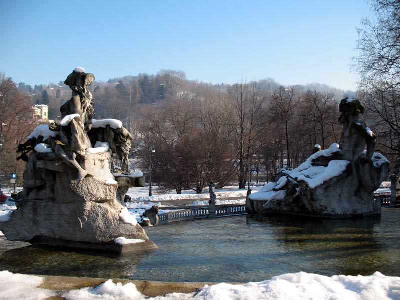 Fontana dei Mesi a Torino