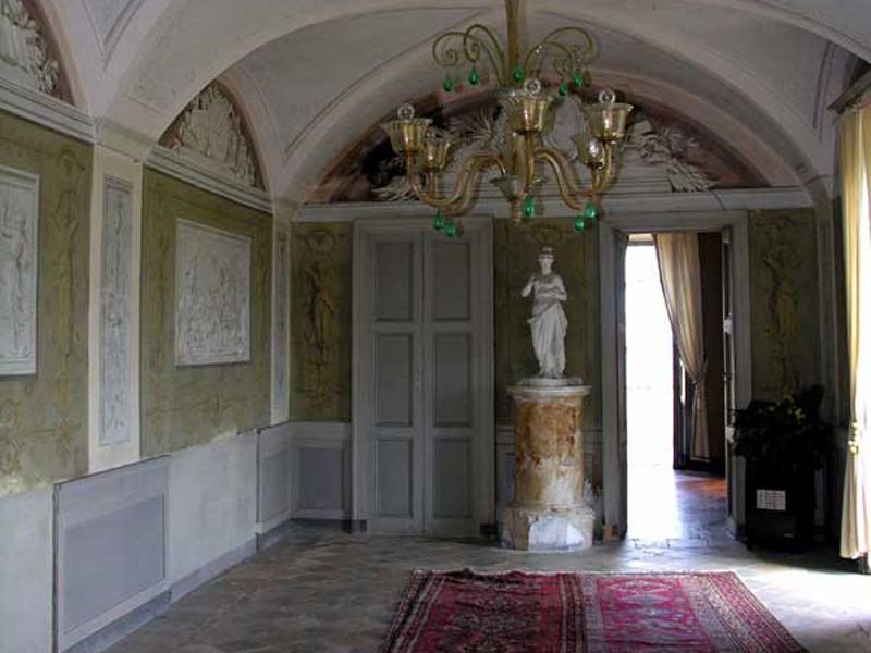 Un interno del castello di S. Sebastiano
