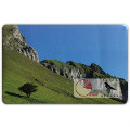 Magnete rettangolare grafica 'Panorama Mt. Pania/Omo morto' Parco Alpi Apuane