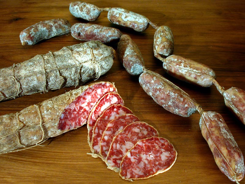 Sassello Cooked and Raw Salami