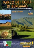 Carta dei sentieri del Parco dei Colli di Bergamo