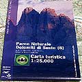 Parco Naturale Dolomiti di Sesto - Carta turistica 1:25.000