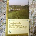 Carta escursionistica Parco Regionale Gessi Bolognesi 