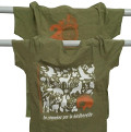 T-Shirt donna colore green moss - Parco regionale Gola della Rossa e di Frasassi