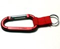 Red Snap-hook Key-ring of Gran Bosco di Salbertrand Park