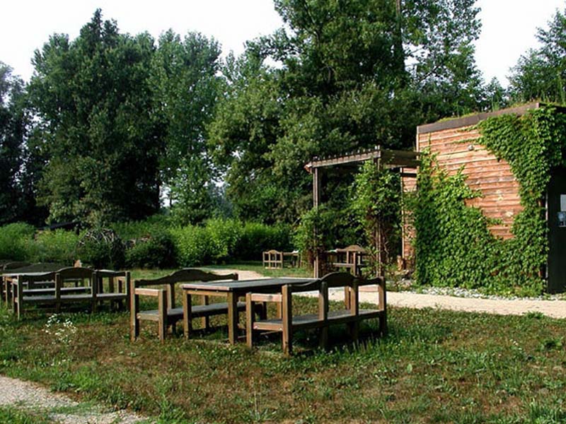The Visitor Center of Lago di Candia Park