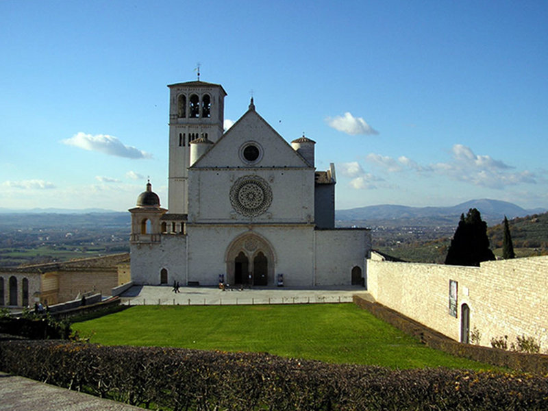 Basilica of St Francis from Assisi
