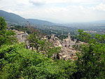 Assisi, the Town Entirely Lies in the Park