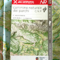 Cammino Naturale dei Parchi Carta 1:35.000 - 4° settimana Accumoli - L'Aquila