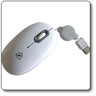 USB Mouse with Monti Simbruini Park Logo