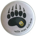 Spilla Button "Sulle orme dell'orso" Parco Nazionale d'Abruzzo Lazio e Molise