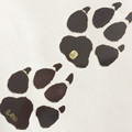Sticker of wolf footprints - Abruzzo, Lazio and Molise National Park