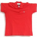 Red polo shirt for women