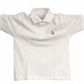 White polo shirt for children with the logo of the Park