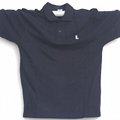 Dark blue polo shirt for children with the logo of the Park