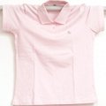 Red polo shirt for women